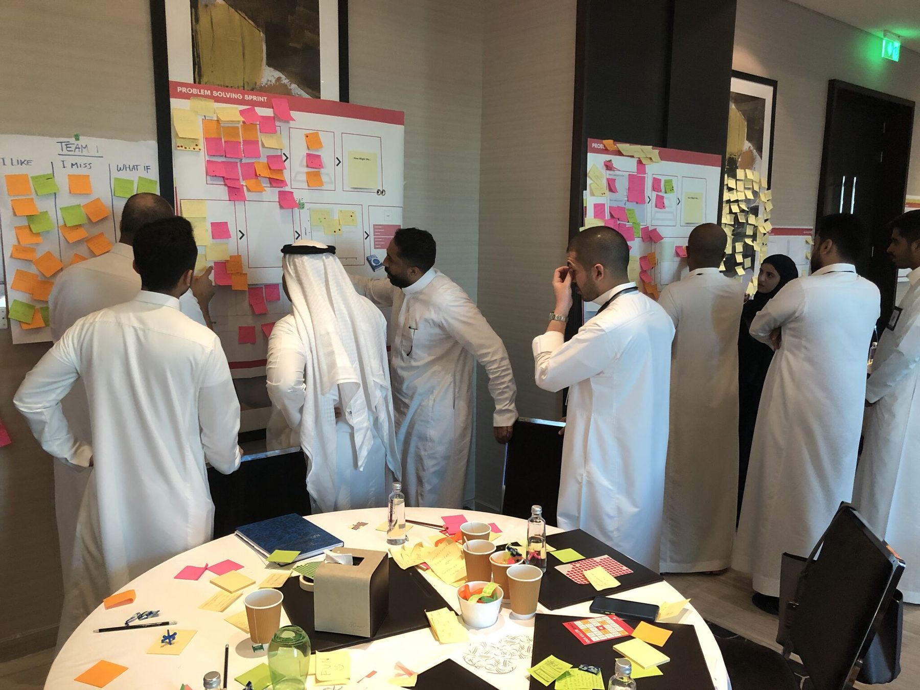 Grant Vernon facilitating a workshop
